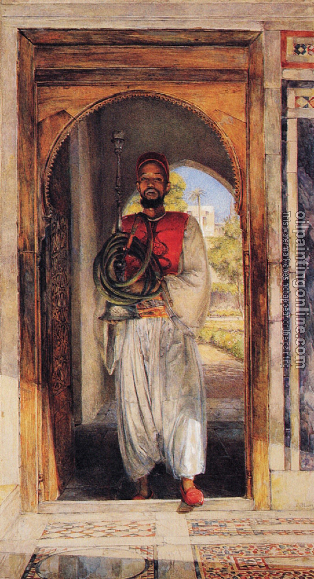 Lewis, John Frederick - The Pipe Bearer